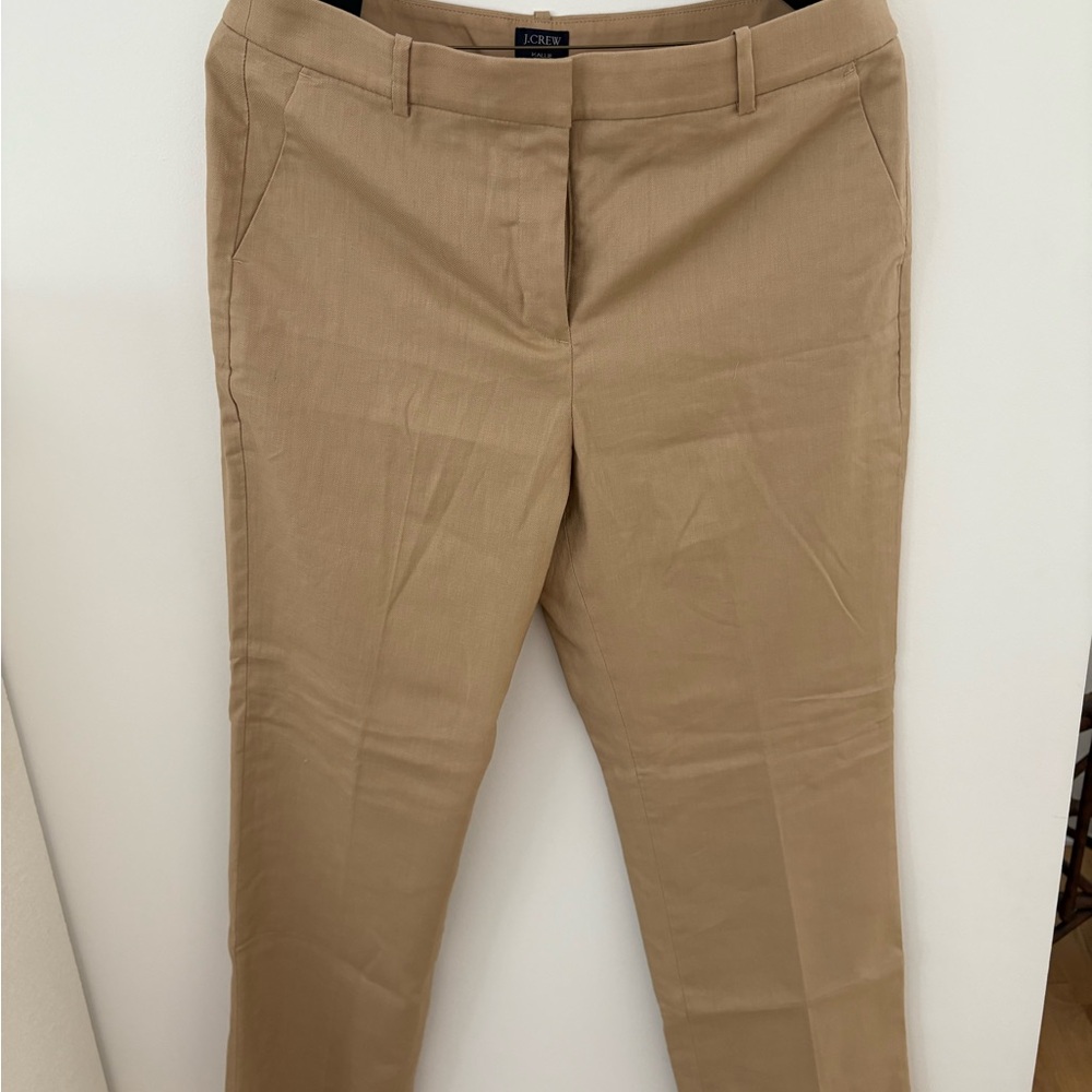 14 TALL J. Crew Tan Kallie Pants NWT